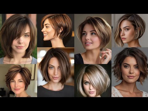 Видео: Самые красивые и шикарные идеи коротких стрижек и причесок / трендовые короткие стрижки 2025 года