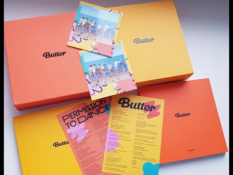 Видео: BTS / BUTTER SET / РАСПАКОВКА - ОБЗОР/ UNBOXING / KPOP