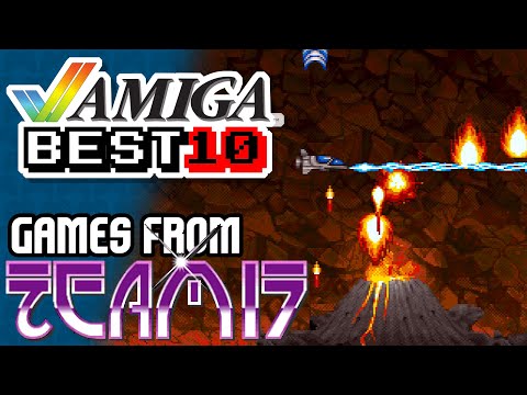 Видео: Amiga Best 10 | Игры от Team 17 #Amiga