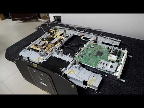 Видео: 37PFL7603S Philips Q528 2E LA   негатив, искажение картинки
