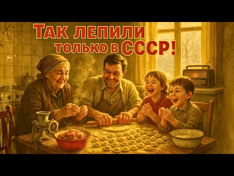 Видео: ПЕЛЬМЕНИ КОТОРЫЕ ЛЕПИЛИ ВСЕЙ СЕМЬЁЙ в СССР