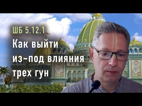 Видео: 2023-12-10 - БГ 14.21 - Как выйти из-под влияния трех гун