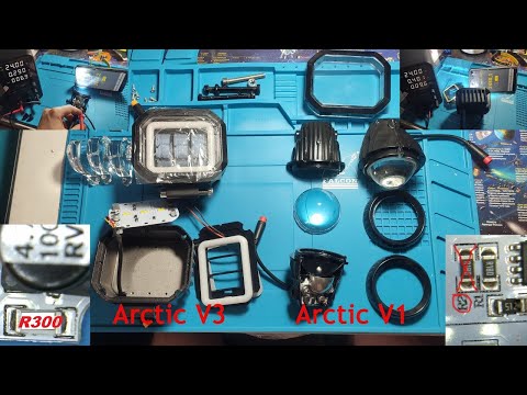 Видео: Хотите чтобы светодиодные фары Arctic V1 и Arctic V3 проработали больше на Speed Savage S11,S12,S14?