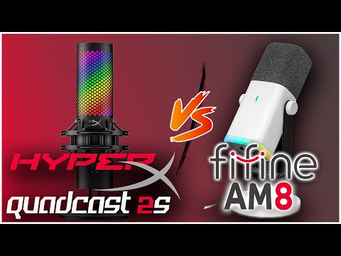 Видео: Распаковка HyperX Quadcast 2S + сравнение FIFINE AM8