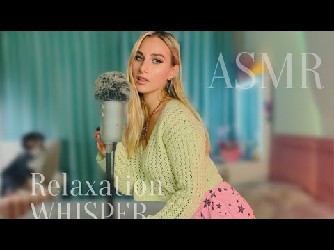 Видео: АСМР ШЁПОТ НА УШКО💗 ASMR RELAX AND MUSIC