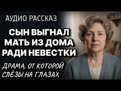 Видео: СЫН ВЫГНАЛ МАТЬ ИЗ ДОМА РАДИ НЕВЕСТКИ: Драма, от которой слёзы на глазах // Аудио Рассказ