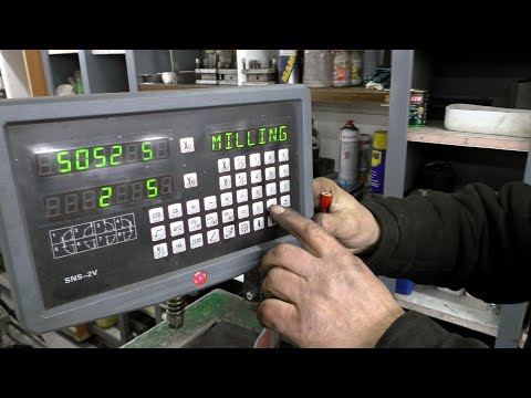 Видео: Электронные линейки на токарный станок ИЖ 1И611П. Установка, настройка работы по диаметру