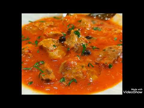 Видео: Свинско в доматен сос