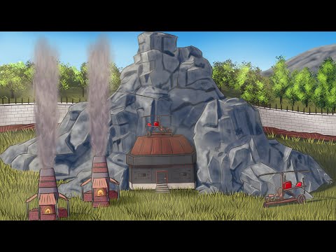 Видео: Дом в скале, который никто не рейдит в Раст/Rust
