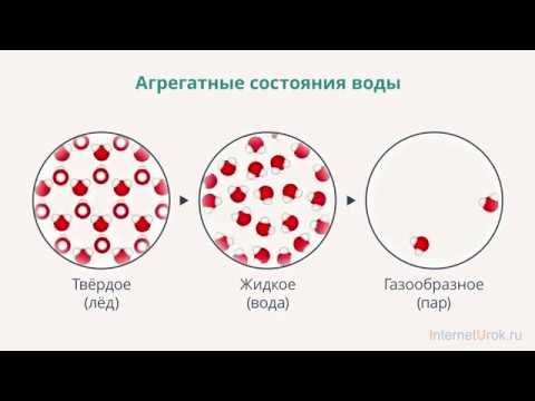 Видео: Вводный урок по теме: «Агрегатные состояния вещества»