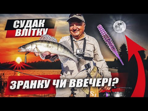 Видео: Коли краще ловити судака влітку: зранку чи ввечері? Crazy Fish Optimus 782LT