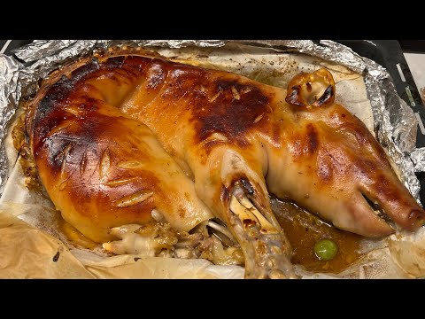 Видео: МОЛОЧНЫЙ ПОРОСЁНОК В ДУХОВКЕ                              ПЛЯЖ Тереситас ТЕНЕРИФЕ #таещекулинарка