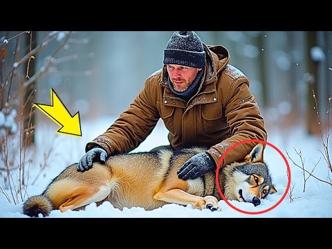 Видео: ОХОТНИК спас УМИРАЮЩУЮ БЕРЕМЕННУЮ ВОЛЧИЦУ... Но ТО, что произошло ДАЛЬШЕ, шокировало BCEX!