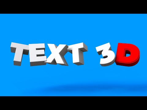 Видео: Как сделать 3D-текст в After Effects (БЕЗ плагинов/NO pligins)