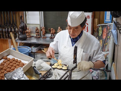 Видео: Япония Токио Традиционные сладости Самый известный магазин Нингёяки с историей