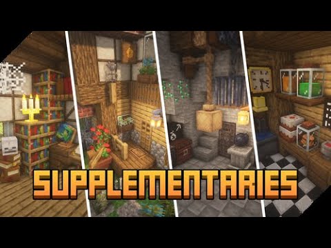 Видео: обзор крутого мода на декор или же Supplementaries