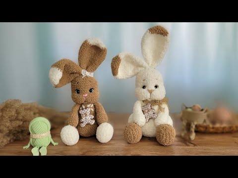 Видео: МК Зайка "Милашка" Крючком | Crochet tutorial Bunny "Cutie" 🤍🌿