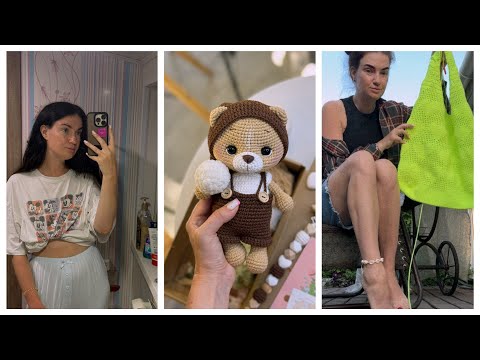Видео: Мне страшно/Осталась одна/Будни блогера #вязаныеигрушки #блогервяжет #лайфвлог 