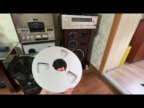 Видео: Reel to reel Ідель 001-1 first sound, вперше грає