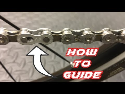 Видео: Как установить недостающее звено в велосипедную цепь