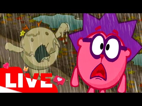 Видео: 🔴LIVE Смешарики 2D. 🎃 Самые страшные серии