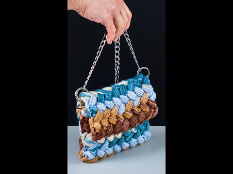Видео: Удобная мини-сумка через плечо Miarti🧶