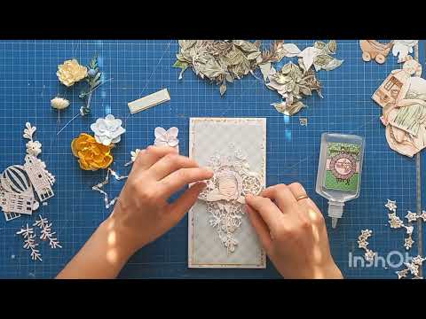 Видео: МК детская открытка/скрапбукинг