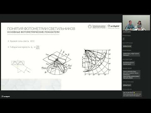 Видео: Вебинар «Светотехнические расчеты: стандарты и нормы» | Премия «Золотой Фотон» и Arlight