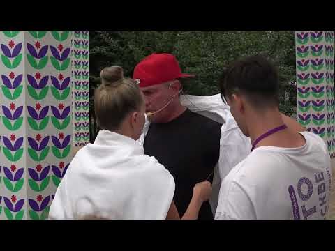 Видео: Роман Костомаров и Оксана Домнина провели спортивную тренировку в "Лужниках"(Лужники,29.07.2024)