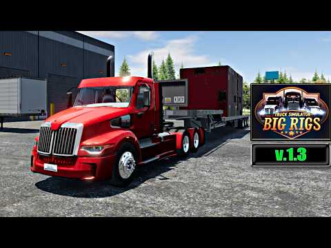 Видео: Truck Simulator Big Rigs| Собираю сумму для покупки трака и гаража(v.1.3)