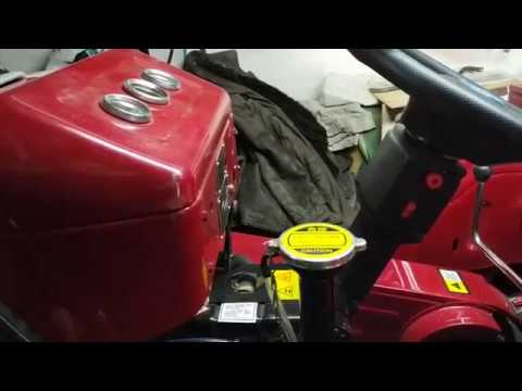 Видео: Минитрактор SHIFENG SF-240, что лить в систему охлаждения воду или антифриз?