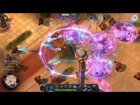 Видео: Dota 2, Crownfall, Nest of Thorns, сложность Echelon 7, Dragonus, прохождение.