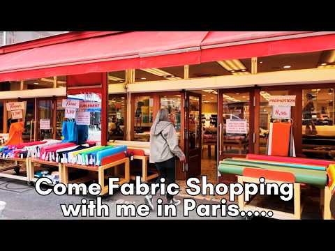 Видео: Парижский шопинг по тканям — магазины, которые стоит посетить