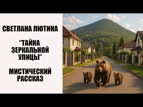 Видео: Мистический рассказ "Тайна Зеркальной улицы". Читает автор Светлана Лютина.