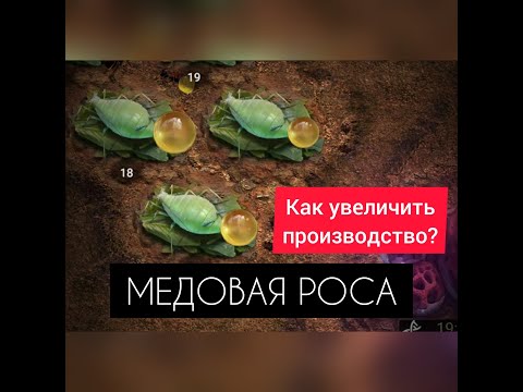 Видео: МЁД! Как увеличить производительность тли?! Где достать медовую росу? The Ants: Underground Kingdom