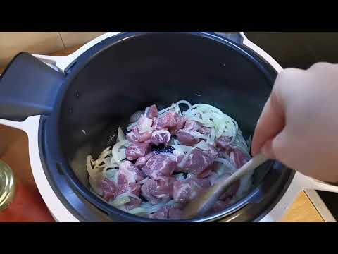 Видео: Кавърма в мултикукър Tefal cook4me