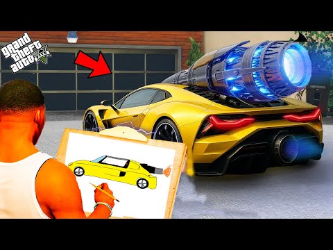 Видео: ФРАНКЛИН СУРЕТ САЛЫП СУПЕР КӨЛІК ШЫҒАРДЫ (GTA V)
