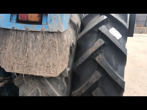 Видео: Заміна коліс на МТЗ-80 ,,бортіровка на весу‘’ #BKT #MTZ