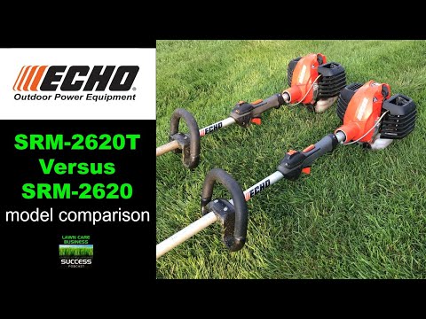 Видео: Сравнение моделей ECHO SRM-2620T и SRM-2620