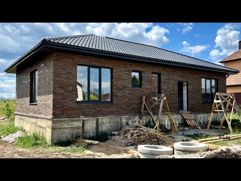 Видео: НОВЫЙ ДОМ в с.Введенка Липецкой области #купитьдом #загороднаянедвижимость #топ #сельскаяипотека