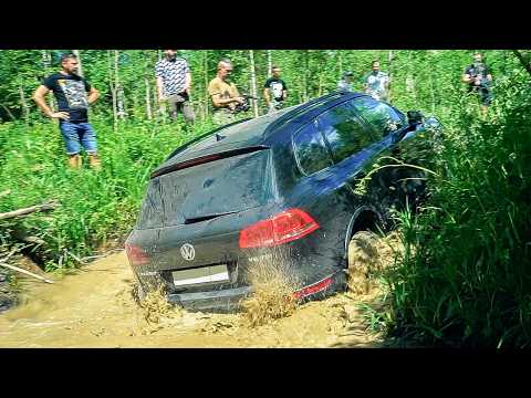 Видео: ВОТ ЧТО МОЖЕТ TOUAREG на БЕЗДОРОЖЬЕ! УГНАННЫЕ ТАЧКИ