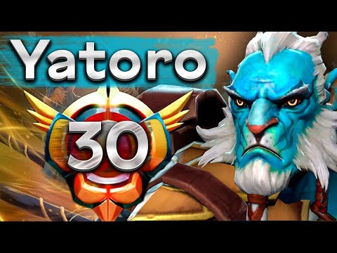 Видео: Яторо на 30 LVL Фантом Лансере! - Yatoro Phantom Lancer 7.35 DOTA 2