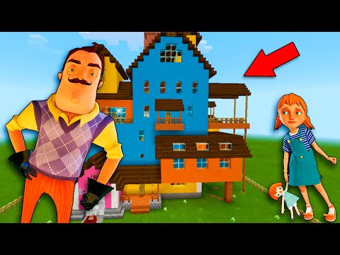 Видео: ПРИВЕТ СОСЕД ВЗОРВАЛ МОЙ ДОМ МОРОЖЕНЩИК EXE HELLO NEIGHBOR БАБКА ГРЕННИ ВЫБЕРИ ПОРТАЛ в МАЙНКРАФТ