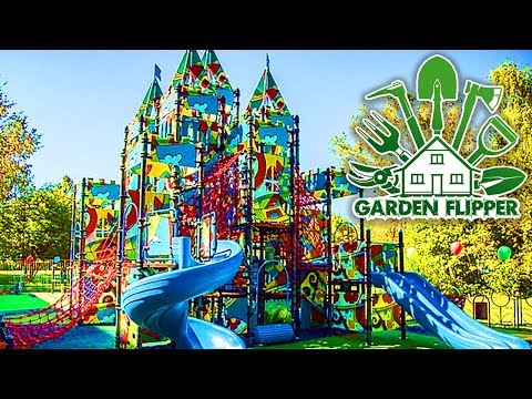 Видео: ЛУЧШАЯ ДЕТСКАЯ ПЛОЩАДКА ► Garden Flipper #11