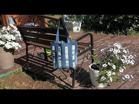 Видео: Сумка из старых джинсов #42.