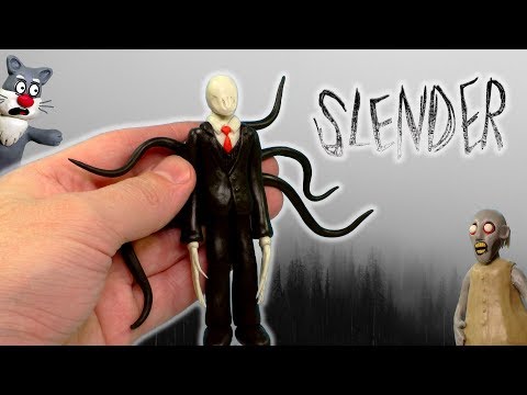 Видео: СЛЕНДЕРМЕН ЛЕПИМ ИЗ ПЛАСТИЛИНА | SLENDERMAN MAKING FROM PLASTICINE