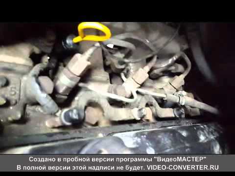 Видео: проверка свечей накаливания дизель