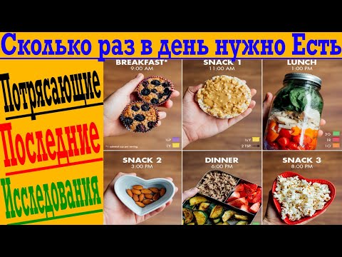 Видео: Сколько раз в день нужно Есть! Потрясающие результаты последних исследований!
