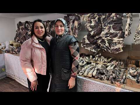 Видео: Сколько стоит жизнь в ЧЕЧНЕ? БАЗАР в Грозном! Цены НА МЯСО и ПРОДУКТЫ! Сушеное мясо ,конина 