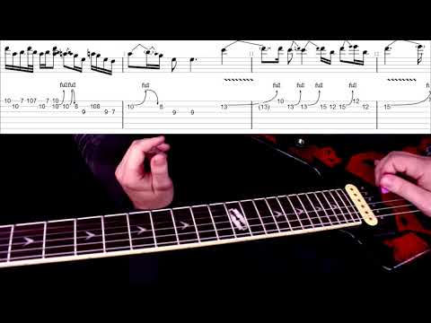 Видео: Разбираем Второе соло Slash and Michael Jackson - Give in to me!